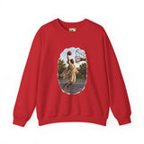 Jesus Dunking Sweatshirt | Jesus Slam Dunk Funny Christian Basketball Crewneck Sweatshirt | Joyful Jesus