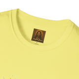 Jesus with Baby Animals Shirt, Easter Lamb Bunny Chick Art, Christian Spring Tee