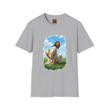 Jesus Easter Egg Shirt, Funny Christian Easter Art, Golden Egg Faith Tee