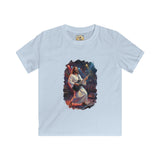 Kids Christian Shirt | Jesus Playing Guitar at Concert Kids T Shirt | Joyful Jesus Faith Shirt