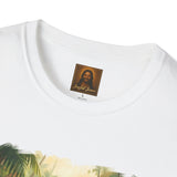 Christian Shirt | Jesus with Baby Otters Funny Christian T Shirt | Joyful Jesus