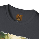 Christian Shirt | Jesus with Baby Otters Funny Christian T Shirt | Joyful Jesus