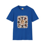 Christmas Jesus Shirt | Snow Angels with Jesus Christian Christmas T Shirt | Joyful Jesus