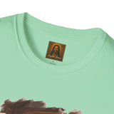 Funny Jesus Shirt | Jesus Lifting Weights Christian T Shirt | Faith Apparel