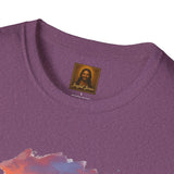 Religious Shirt | Jesus on the Beach at Sunset Christian T Shirt | Joyful Jesus