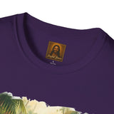 Christian Shirt | Jesus with Baby Otters Funny Christian T Shirt | Joyful Jesus