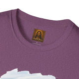 Jesus Shirt | Skiing Jesus Christian Apparel | Joyful Jesus Faith Shirt