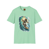 Jesus Shirt | Surfing Jesus Funny Christian T Shirt | Joyful Jesus