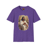 Faith Shirt | Jesus Telling Stories Christian T Shirt | Joyful Jesus