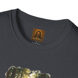 Religious Shirt | Jesus Walking in the Woods Christian T Shirt | Faith Shirt