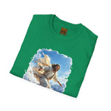 God Shirt | Jesus Snowboarding Christian T Shirt | Joyful Jesus Faith Apparel
