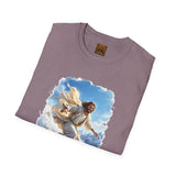 God Shirt | Jesus Snowboarding Christian T Shirt | Joyful Jesus Faith Apparel
