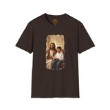 Christian T Shirt | Jesus Playing Video Games Funny Jesus Shirt | Joyful Jesus