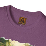 Christian Shirt | Jesus with Baby Otters Funny Christian T Shirt | Joyful Jesus