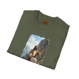 God Shirt | Jesus Hiking Mountain Christian T Shirt | Faith Apparel