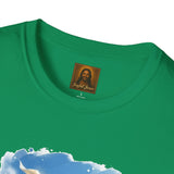 God Shirt | Jesus Snowboarding Christian T Shirt | Joyful Jesus Faith Apparel