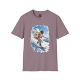 God Shirt | Jesus Snowboarding Christian T Shirt | Joyful Jesus Faith Apparel