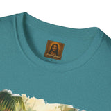 Christian Shirt | Jesus with Baby Otters Funny Christian T Shirt | Joyful Jesus