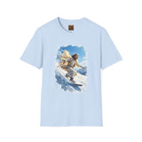 God Shirt | Jesus Snowboarding Christian T Shirt | Joyful Jesus Faith Apparel