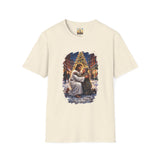 Jesus Hug Shirt | Jesus Embracing a Stranger on Christmas Night Christian Tee | Joyful Jesus