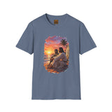 Jesus Shirt | Jesus on the Beach Christian Apparel | Joyful Jesus Faith Shirt