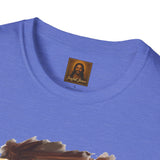 Funny Jesus Shirt | Jesus Lifting Weights Christian T Shirt | Faith Apparel