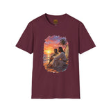 Jesus Shirt | Jesus on the Beach Christian Apparel | Joyful Jesus Faith Shirt