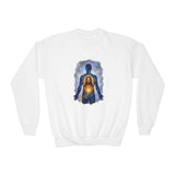 Kids Christian Sweatshirt | The Kingdom is Within God Kids Crewneck Sweatshirt | Joyful Jesus Faith Apparel