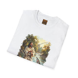 Jesus Shirt | Fly Fishing Jesus Christian Shirt | Joyful Jesus God Shirt