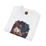 Christian T Shirt | Jesus Playing Bass at Concert | Joyful Jesus God Shirt