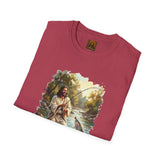 Jesus Shirt | Fly Fishing Jesus Christian Shirt | Joyful Jesus God Shirt