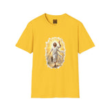 He Is Risen Easter Shirt, Joyful Jesus Resurrection Art, Christian Faith Tee