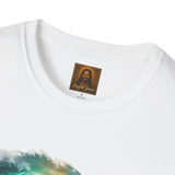 Jesus Shirt | Surfing Jesus Funny Christian T Shirt | Joyful Jesus