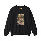 Funny Jesus Sweatshirt | Jesus Playing Basketball Christian Sweatshirt | Joyful Jesus