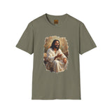Faith Shirt | Jesus Telling Stories Christian T Shirt | Joyful Jesus