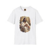 Faith Shirt | Jesus Telling Stories Christian T Shirt | Joyful Jesus
