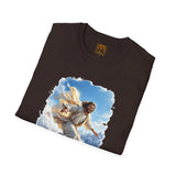 God Shirt | Jesus Snowboarding Christian T Shirt | Joyful Jesus Faith Apparel