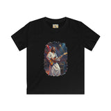 Kids Christian Shirt | Jesus Playing Bass at Concert Kids T Shirt | Joyful Jesus God Shirt