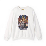 Jesus Hug Sweatshirt | Jesus Embracing a Stranger on Christmas Night Christian Crewneck | Joyful Jesus
